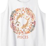 Pisces Astrology Floral Zodiac Bohemian Design - Pisces T-Shirt for men