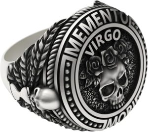 SilversByAule - Virgo Ring for men