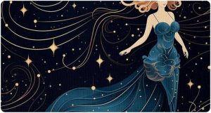 Kitchen Mat Cushioned Anti Fatigue Rug Virgo Zodiac Sign Pretty Girl 15.7"x29.5" Waterproof, Non Slip, Comfort Desk/Floor Mats for House Sink - Virgo Car Floor Mat for men