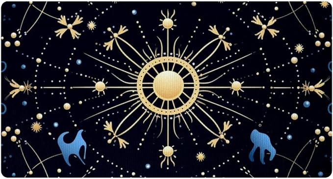 Kitchen Mat and Rugs Cushioned, 15.7"x 29.5",Non Slip Waterproof Absorb Oil Comfort Mat for Kitchen, Floor Home, Office, Sink, Laundry - Virgo Zodiac Sign - Virgo Car Floor Mat for men