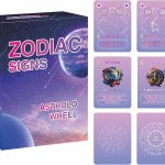 Constellation Oracle Cards, Astrology oracle deck, twelve zodiac signs, wheel charts, correct dates and colors of The twelve zodiac signs，Including their zodiac signs and key personality traits - Pisces for men
