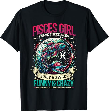 Zodiac Birthday Gifts & Horoscope Accessories - Pisces T-Shirt for men