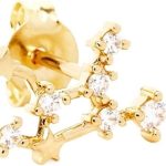 ZHUORAN - Virgo Earrings for men