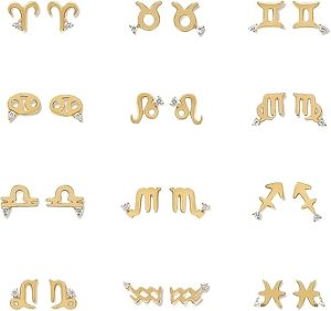 YGRMPNBN - Taurus Earrings for men