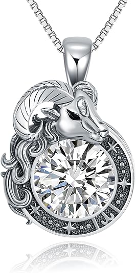 LONAGO Zodiac Sign Necklace Celestial Constellation Necklace Horoscope Astrology Zodiac Pendant Necklace Gift for Women - Aries for men