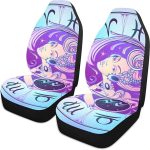 Zodiac-sign-aquarius Front Car Seat Covers Set of 1, Bucket Seats Protector Decor Fit Most Vehicle, Cars, Sedan, Truck, SUV, Van - Aquarius Car Seat Cover for men