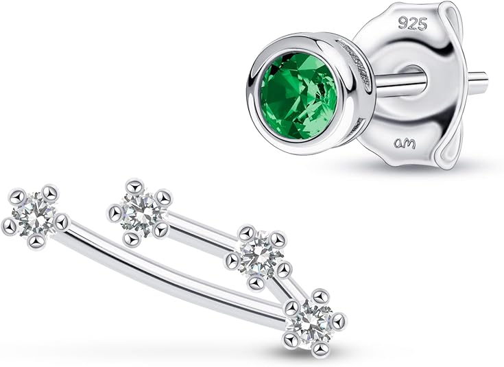 Amberta - Taurus Earrings for men