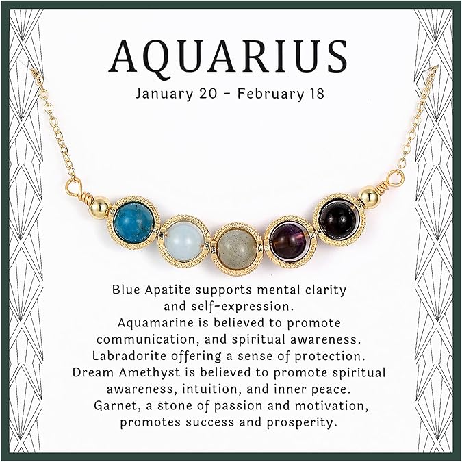 Drogomen - Aquarius Necklace for men