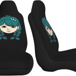 Pisces Character Horoscope Car Seat Covers Front Seat Covers Protector Car Interior Decor Set of 2 Fit Most Car Seat Covers for Car SUV Truck Sedan - Aquarius Car Seat Cover for men