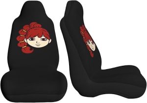 Scorpion Character Horoscope Car Seat Covers Front Seat Covers Protector Car Interior Decor Set of 2 Fit Most Car Seat Covers for Car SUV Truck Sedan - Aquarius Car Seat Cover for men