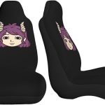 Taurus Character Horoscope Car Seat Covers Front Seat Covers Protector Car Interior Decor Set of 2 Fit Most Car Seat Covers for Car SUV Truck Sedan - Aquarius Car Seat Cover for men