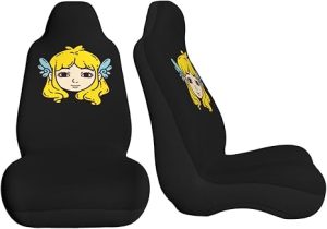 Virgo Character Horoscope Car Seat Covers Front Seat Covers Protector Car Interior Decor Set of 2 Fit Most Car Seat Covers for Car SUV Truck Sedan - Aquarius Car Seat Cover for men