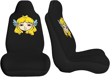 Virgo Character Horoscope Car Seat Covers Front Seat Covers Protector Car Interior Decor Set of 2 Fit Most Car Seat Covers for Car SUV Truck Sedan - Aquarius Car Seat Cover for men