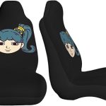 Aquarius Character Horoscope Car Seat Covers Front Seat Covers Protector Car Interior Decor Set of 2 Fit Most Car Seat Covers for Car SUV Truck Sedan - Aquarius Car Seat Cover for men