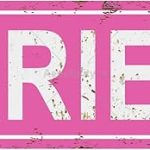 ARIES Star Sign Zodiac Sign Vintage Metal Tin Sign, Street Sign, Home Decor, Room Decor, Wall Decor, Bathroom Decor, Bar Decor, Cafe Decor, Garage Decor, 16 x 4 Inch - Aries for men