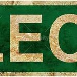 LEO Zodiac Sign Star Sign Vintage Metal Tin Sign, Street Sign, Home Decor, Room Decor, Wall Decor, Bathroom Decor, Bar Decor, Cafe Decor, Garage Decor, 16 x 4 Inch - Leo Canvas for men