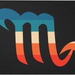 QIZYOQA Zodiac Sign Scorpio Symbol Canvas Wall Art 12x16 Inch Unframe Canvas Print Wall Art Decor For Home Living Room Bedroom Bathroom - Scorpio Canvas for men