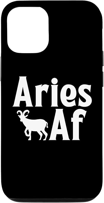iPhone 14 Horoscope Aries AF Astrological Sign Astronomy Case - Aries Phone Case for men