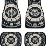 Car Mats, Astrological Sign Printed Car Mats,Decorative Car Mats,Durable Car Mats,Comfortable Car Mats,car Four-Piece Set - Virgo Car Floor Mat for men