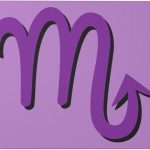 QIZYOQA Zodiac Sign Scorpio Symbol Canvas Wall Art 12x16 Inch Unframe Canvas Print Wall Art Decor For Home Living Room Bedroom Bathroom - Scorpio Canvas for men