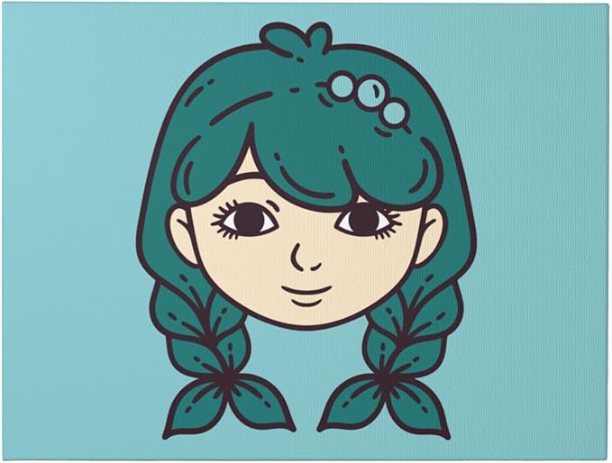 QIZYOQA Pisces Character Horoscope Canvas Wall Art 12x16 Inch Unframe Canvas Print Wall Art Decor For Home Living Room Bedroom Bathroom - Pisces Canvas for men