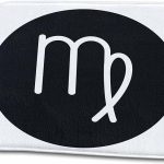 3dRose Bathroom Bath Rug Mat - Virgo, Picture of Horoscope Sign Virgo on Black and White Background Xander Horoscope Images - Virgo Car Floor Mat for men