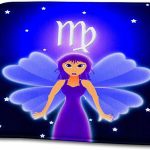 3dRose Bathroom Bath Rug Mat - Cute Astrology Virgo Zodiac Sign Virgin Maiden Designs Zodiac - Virgo Car Floor Mat for men