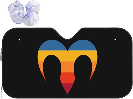 Zodiac Sign Aries Symbol Windshield Sun Shade Car Sun Visor Summer Car Interior Accessories Sun Cover - Aries Car Ornament for men