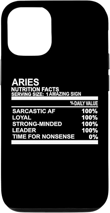 iPhone 15 Aries birthday zodiac sign men and women Aries love fun Case - Aries Phone Case for men