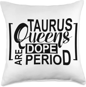 Taurus April May birthday zodiac sign Taurus's men and women Throw Pillow - Taurus Pillow for men