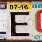 LEO - Zodiac Sign Vintage Metal Tin Sign, License Plate, Home Decor, Room Decor, Wall Decor, Bathroom Decor, Bar Decor, Cafe Decor, Garage Decor, 12 x 6 Inch - Leo Canvas for men