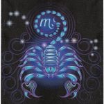 Scorpio Zodiac Signs Garden Flag 12 x 18 Inch,Double Sided Decorative Yard Outdoor Flag - Scorpio Products for men