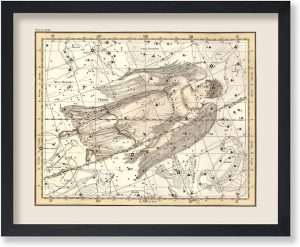 Monem Art Virgo Zodiac Sign Poster, Great Vintage Zodiac Poster, 11x14 Unframed Art Print, Astrology and Aptitude Vintage Home Wall Decor for Astrology Enthusiasts - Virgo Poster for men