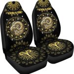 Camelliaa Shop Personalized Zodiac Sign Front Car Seat Covers, Zodiac Sign car seat Covers (Aries) - Aquarius Car Seat Cover for men