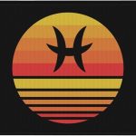 Zodiac Sign Pisces Symbol Bathroom Rugs 24 X 16 Inches Absorbent Non Slip Door Mats Bath Mat Home Decor - Pisces Home Decor for men