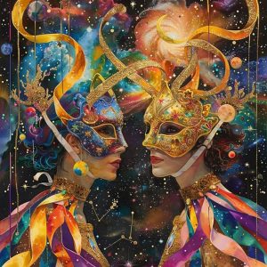 Zodiac Sign Gemini DIY 5D Diamond Paint Kits for Adults Easy for Beginner Round Full Drill Diamond Art Painting Gems Cross Stitch Mosaic Craft for Home Decor 14x14inch(3) - Gemini Canvas for men