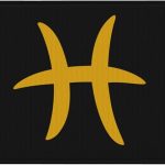 Zodiac Sign Pisces Symbol Bathroom Rugs 24 X 16 Inches Absorbent Non Slip Door Mats Bath Mat Home Decor - Pisces Home Decor for men