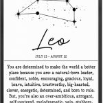 GEORHJ Printed Canvas Painting Wall Art Leo Zodiac Sign Art Print Poster Funny Adult Humor Artwork for Living Room Bedroom Modern Art Decoration for Living Room Bedroom and Office 16x24inch - Leo Canvas for men