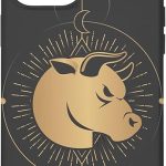 iPhone 15 Pro Max Taurus Zodiac Sign Symbol Cosmic Cool Astrology Lover Gifts Case - Taurus Phone Case for men
