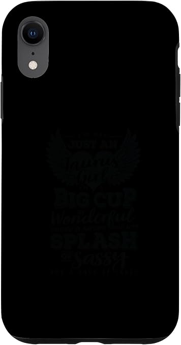 iPhone XR Taurus Girl Zodiac Sign Astrology Case - Taurus Phone Case for men