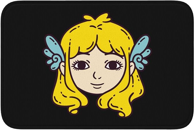 Virgo Character Horoscope Bathroom Rugs Bath Mat Soft Cozy and Absorbent Bath Rug, Non Slip Bath Mat for Bathroom Door, Shower, and Tub 24x16 in Bath Rug - Virgo Car Floor Mat for men