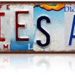 Vintage Aries Ave Wall Decor Street Signs Home Bar Coffee Metal Tin Signs 16 x 4 Inches - Aries for men