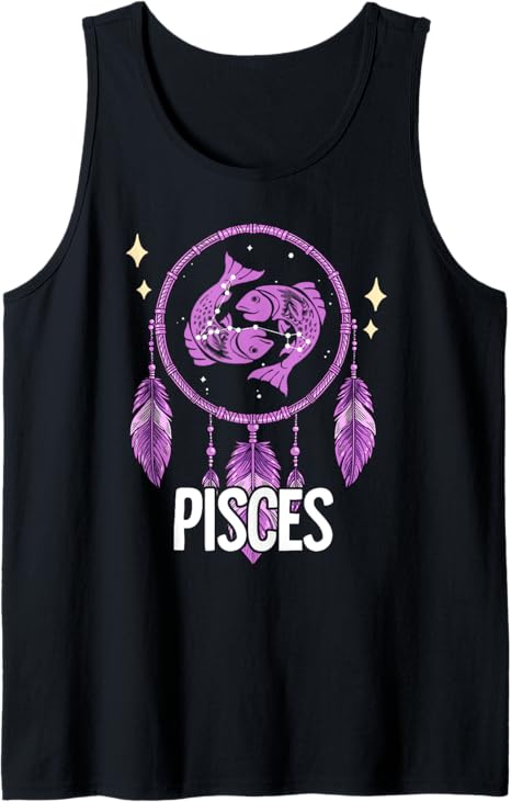 Astrology Constellation Star Sign Gifts - Pisces T-Shirt for men