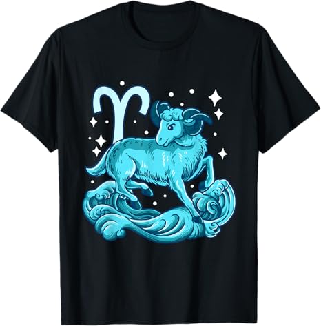 Aries Zodiac Sign T-Shirt - Aries T-Shirt for men