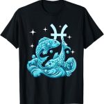 Astrology Constellation Star Sign Gifts - Pisces T-Shirt for men