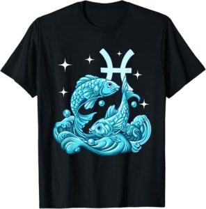 Astrology Constellation Star Sign Gifts - Pisces T-Shirt for men