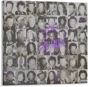 Lucki GEMINI 2 Canvas Poster Bedroom Decoration Landscape Office Valentine's Birthday Gift Frame-style12x12inch(30x30cm) - Gemini Canvas for men