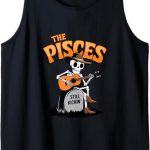 Spooky Horoscope Bones - Pisces T-Shirt for men