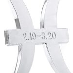 Pisces Zodiac Sign Sticker Emblem – Astrology & Horoscope 3D Chrome Badge Decal for February 19th-March 20th Birthdays – (2" x 3")- Durable, Weather-Resistant for Cars & Flat Surfaces - Pisces Car Accessories for men