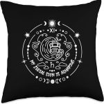 Star Sign Astrological Symbol Zodiac Aquarius Throw Pillow - Aquarius Pillow for men